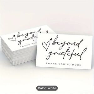 50 piece Thank you card set